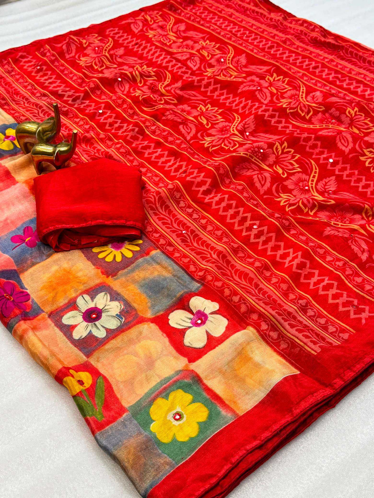 YNF Wholesale Chiffon Chiffon Sarees KESH187 Abhitha | Surat Manufacturer