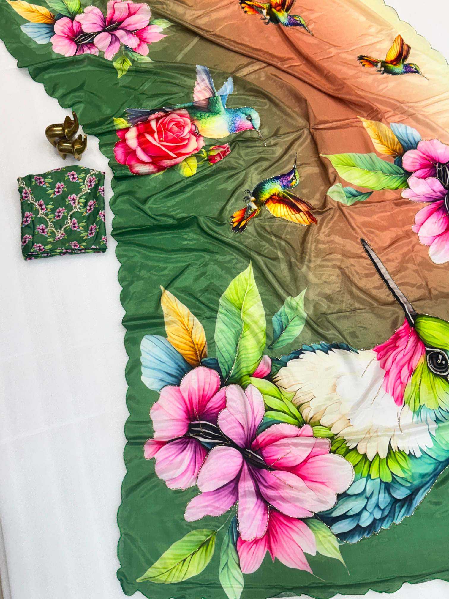 YNF Wholesale Chinon Silk Soft Silk Sarees KESH187 Archana | Surat Manufacturer