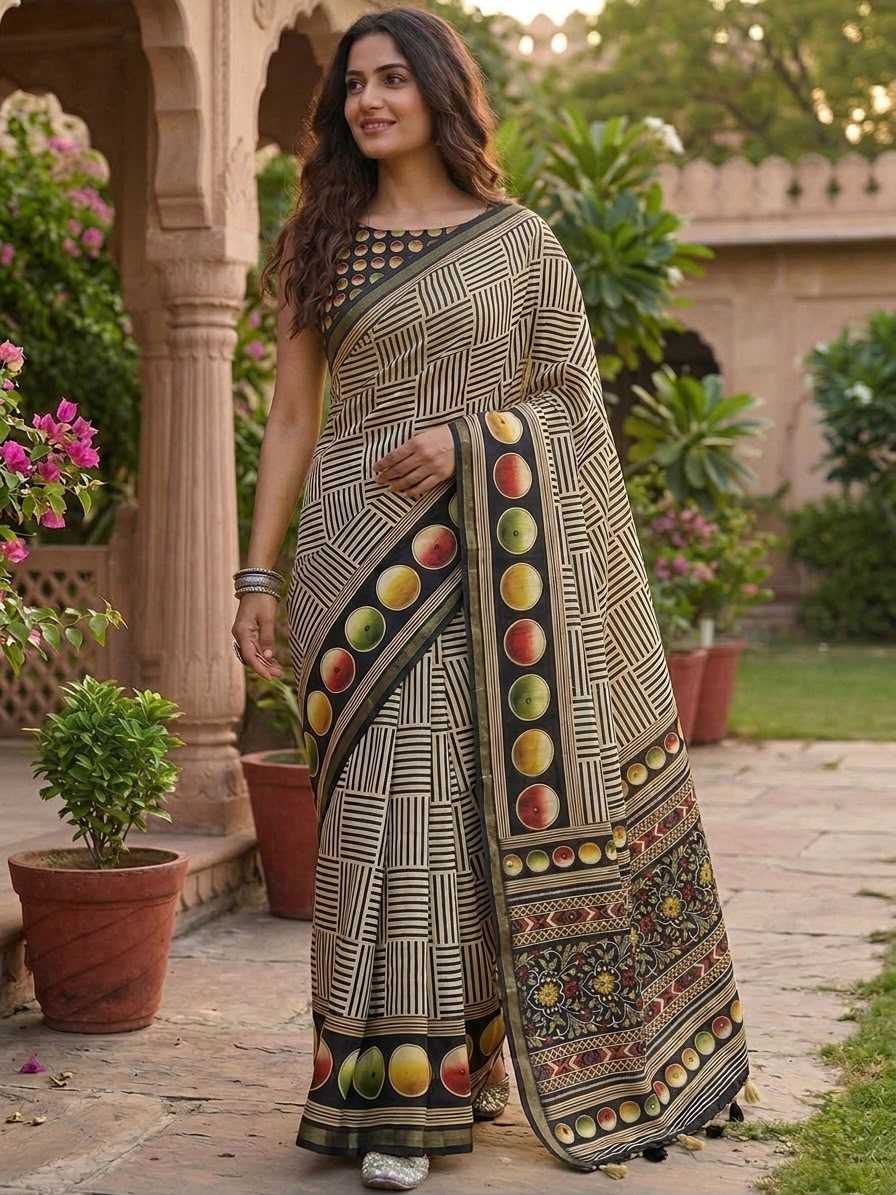 YNF Wholesale Silk Printed Sarees  | Surat Manufacturer