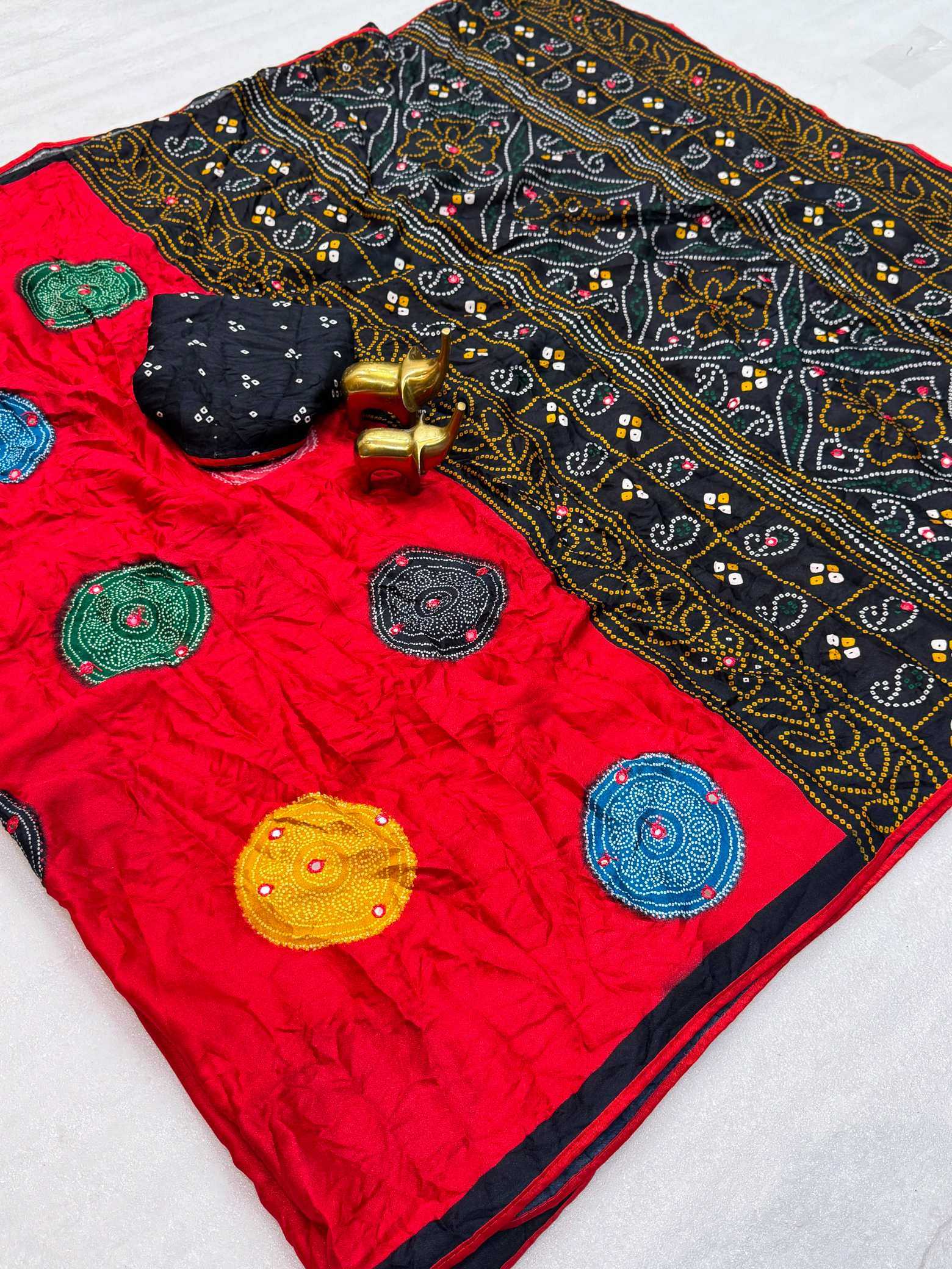YNF Wholesale Dull Moss Designer Sarees KESH187 Baani | Surat Manufacturer