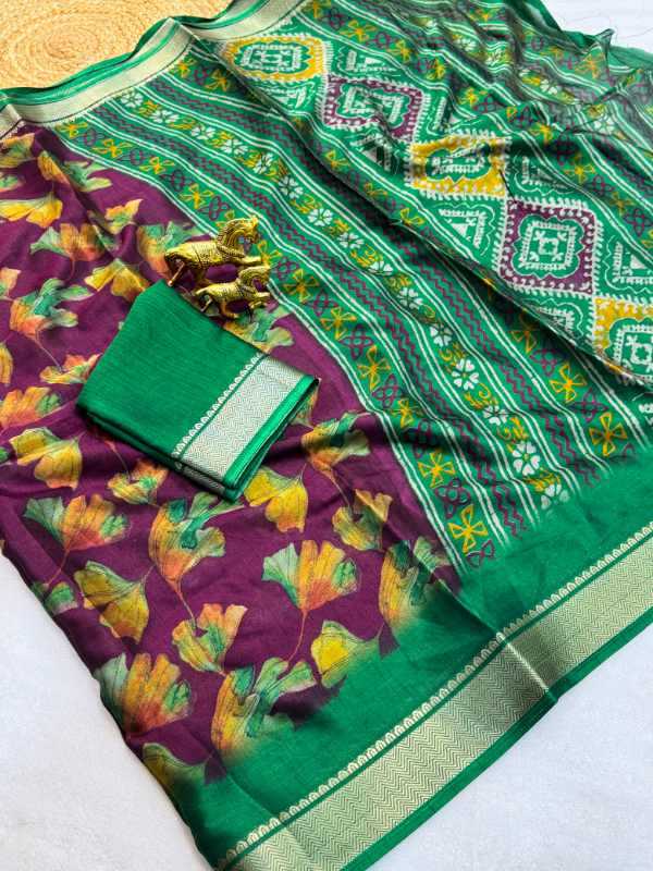 YNF Wholesale Dola Silk Floral Sarees  | Surat Manufacturer