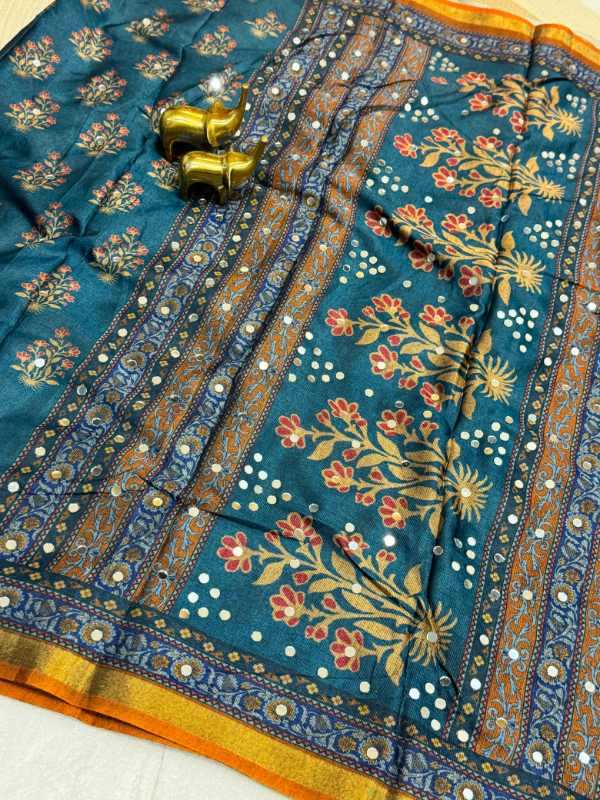 YNF Wholesale Silk Printed Sarees  | Surat Manufacturer
