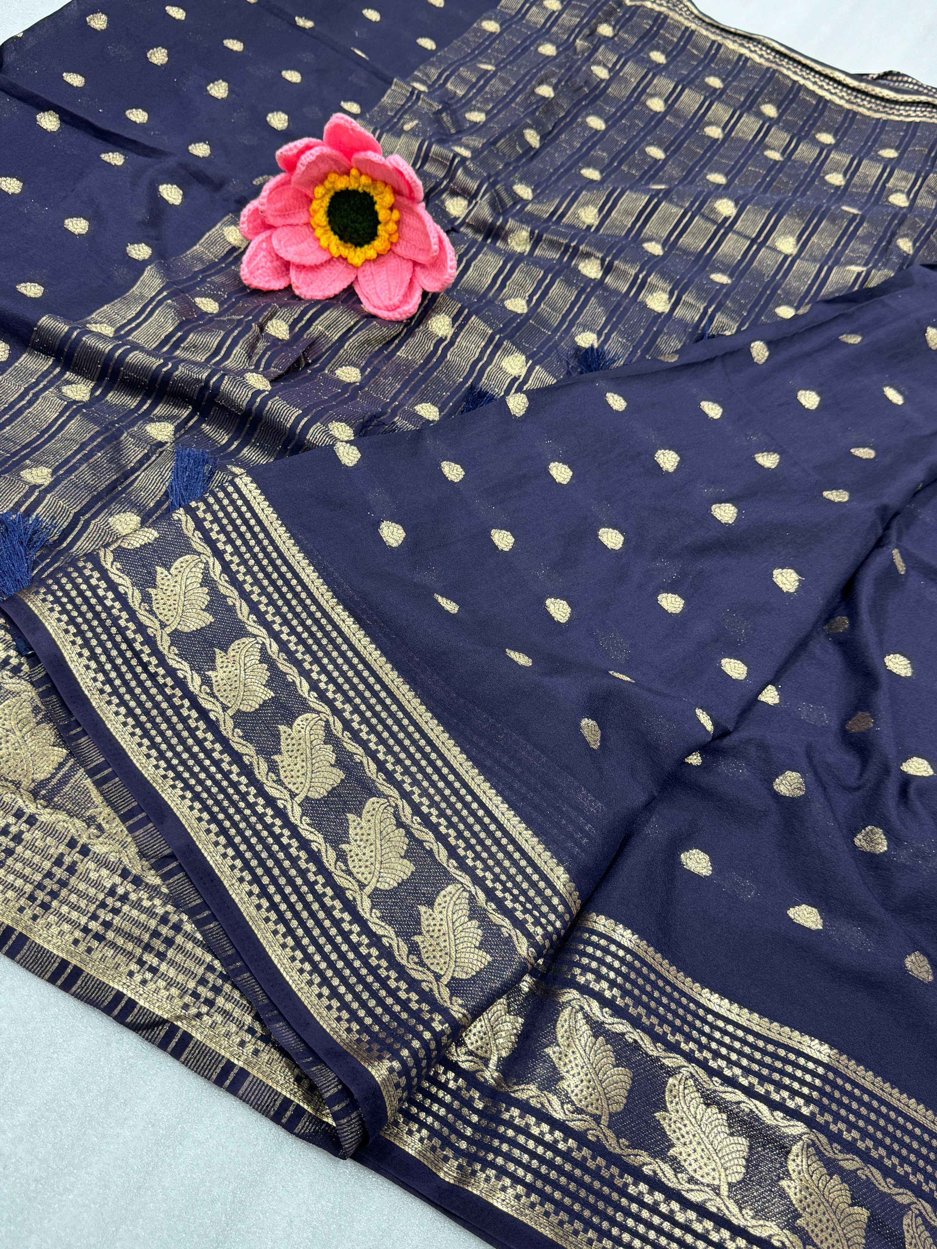 YNF Wholesale Viscose Designer Sarees KESH187 Candy | Surat Manufacturer