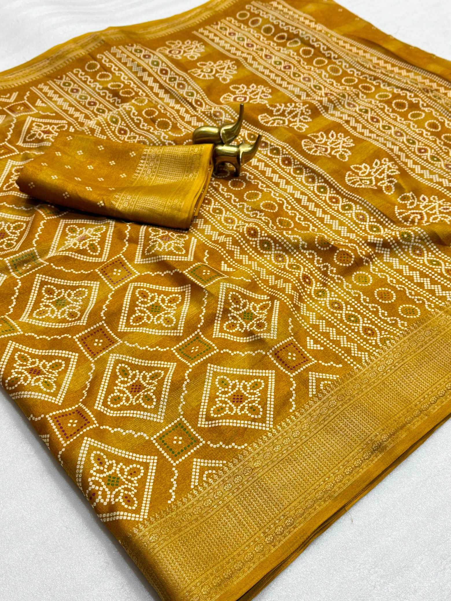 YNF Wholesale Cotton Printed Sarees KESH187 Chandramukhi-7 | Surat Manufacturer