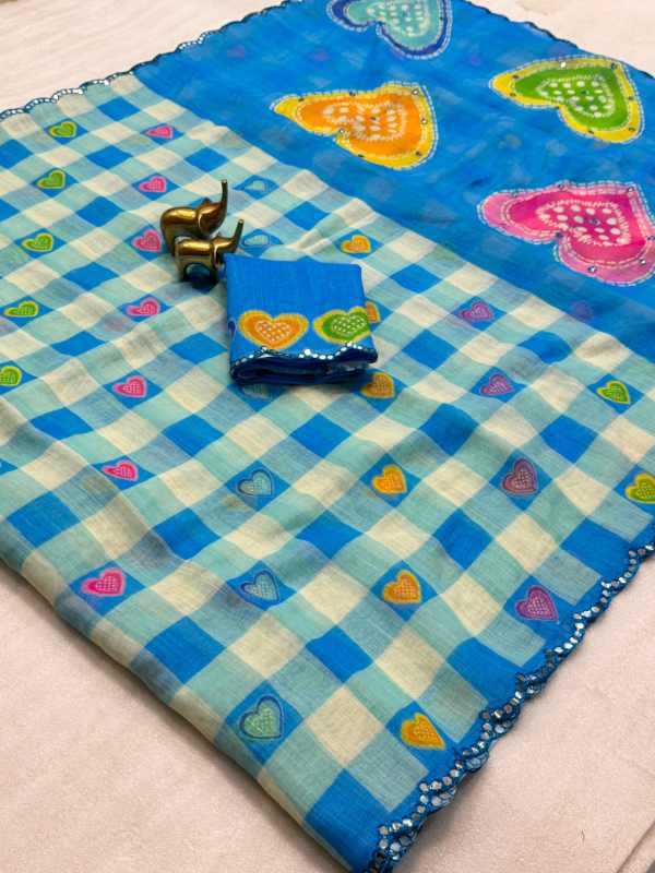 YNF Wholesale Cotton Printed Sarees  | Surat Manufacturer