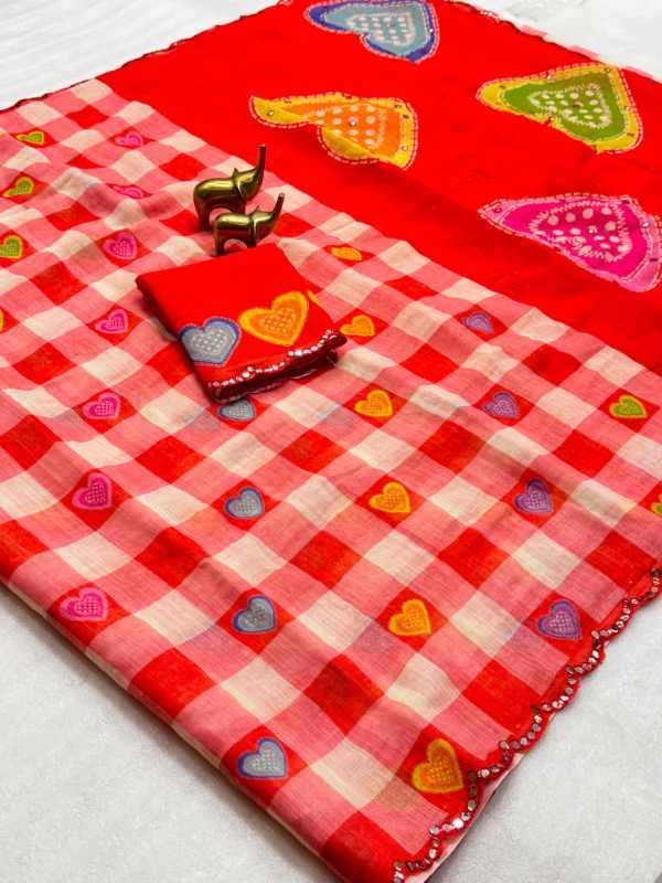 YNF Wholesale Cotton Printed Sarees  | Surat Manufacturer