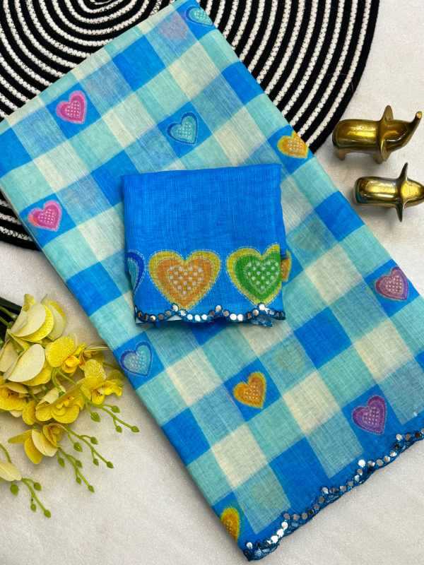 YNF Wholesale Cotton Printed Sarees  | Surat Manufacturer