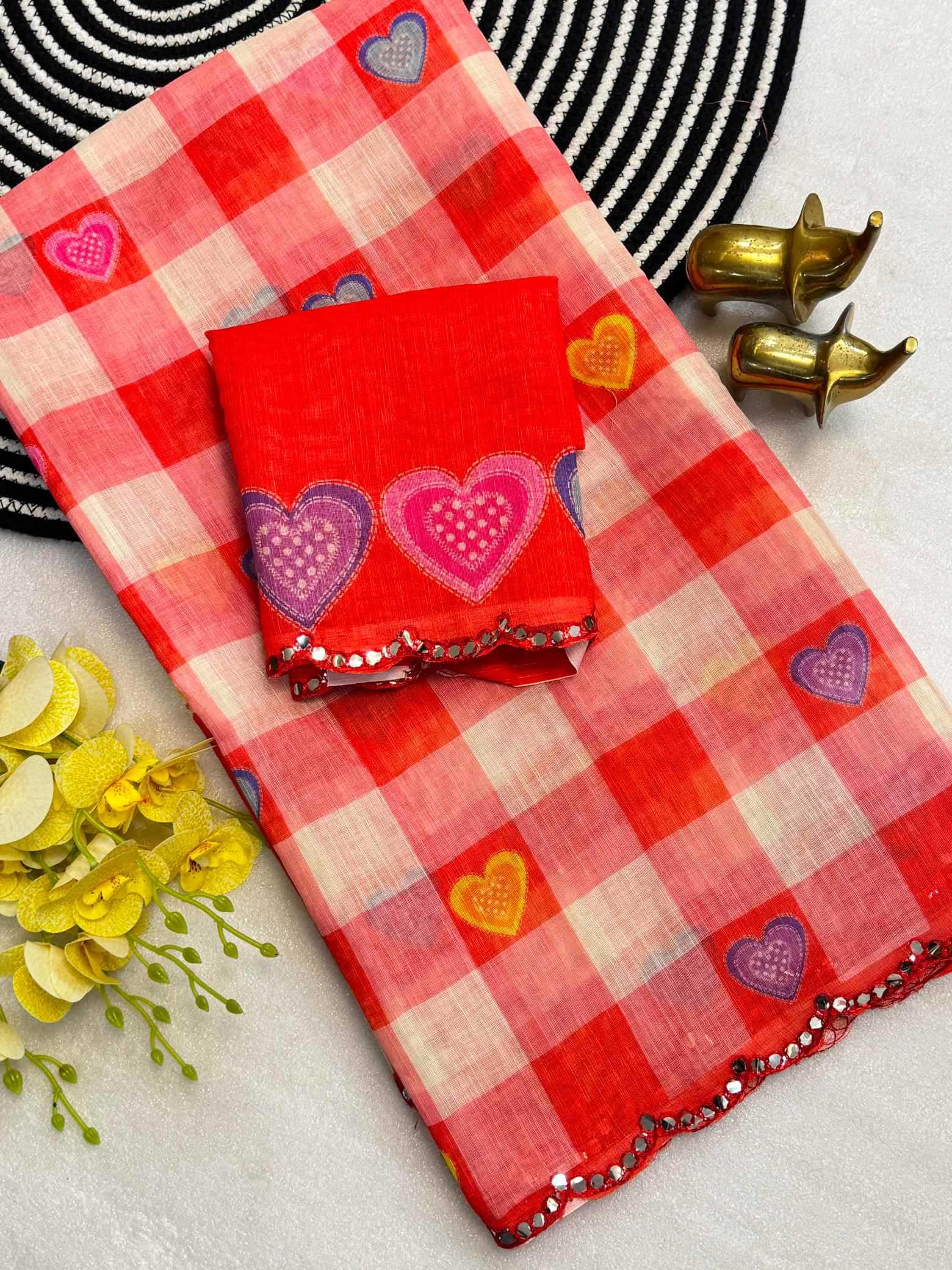 YNF Wholesale Cotton Printed Sarees  | Surat Manufacturer