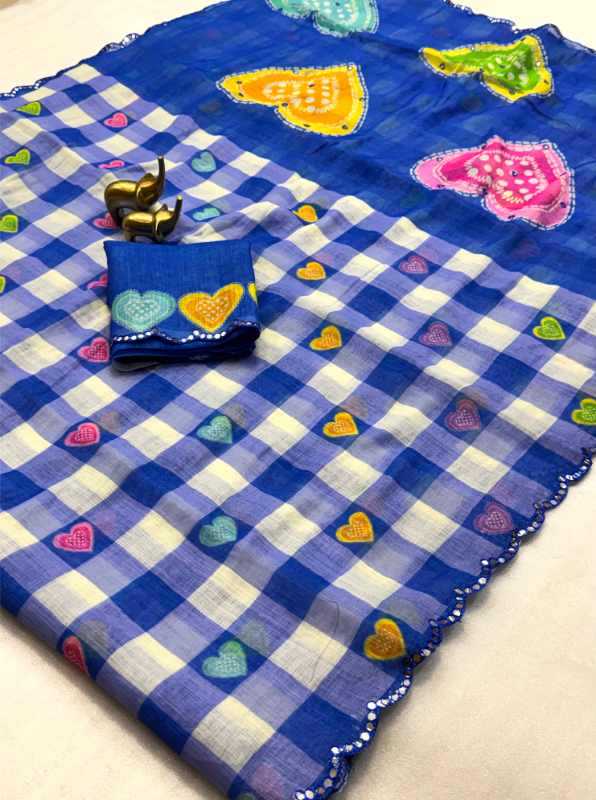 YNF Wholesale Cotton Printed Sarees  | Surat Manufacturer