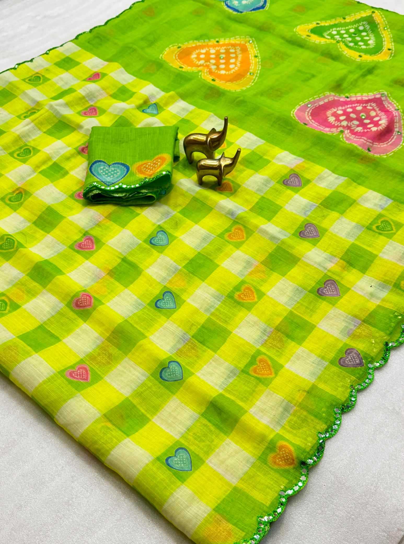 YNF Wholesale Cotton Printed Sarees  | Surat Manufacturer