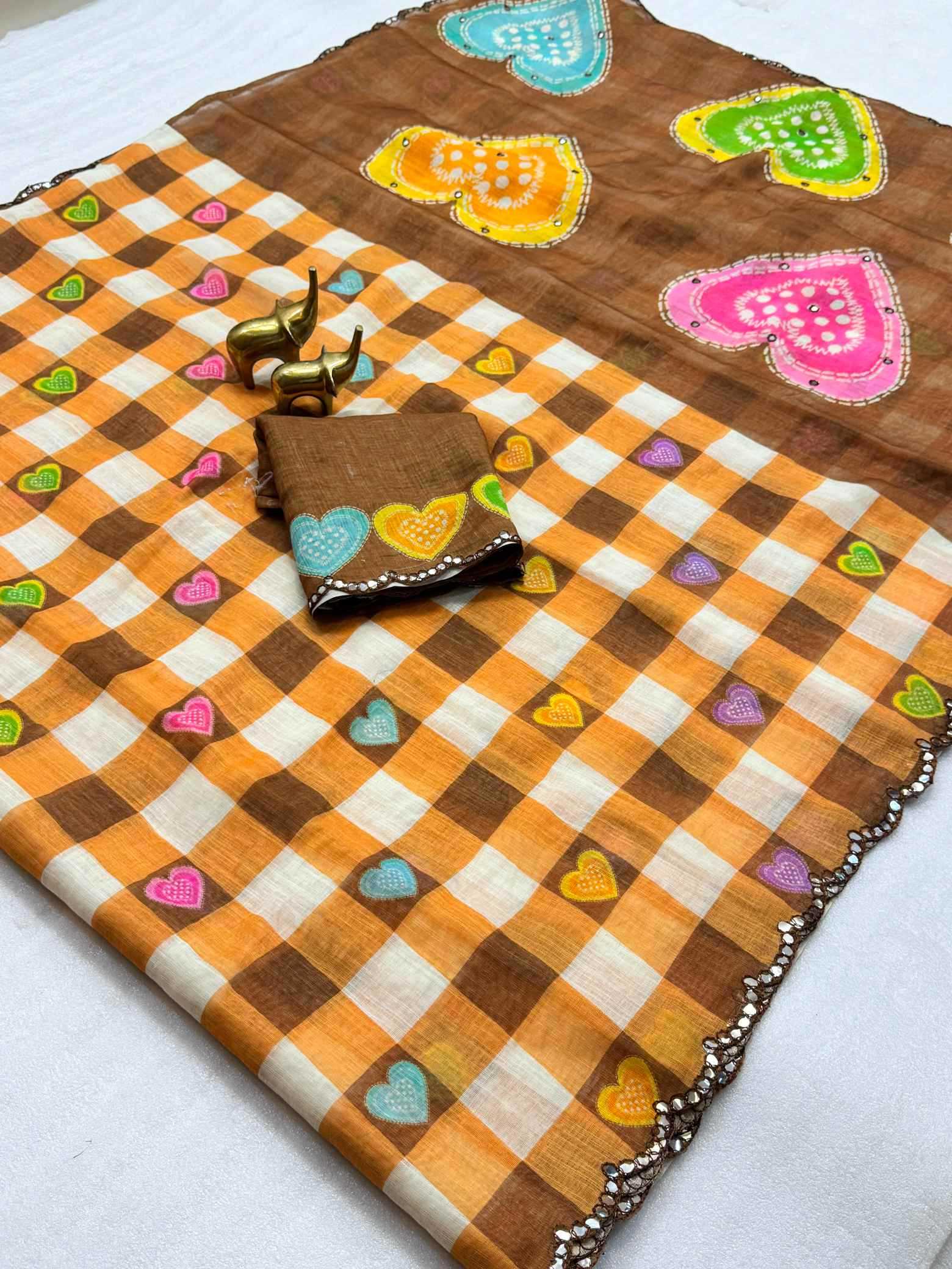 YNF Wholesale Cotton Printed Sarees  | Surat Manufacturer