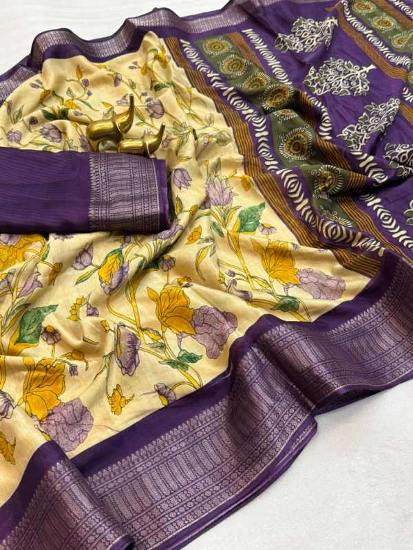 YNF Wholesale Dola Silk Printed Sarees  | Surat Manufacturer