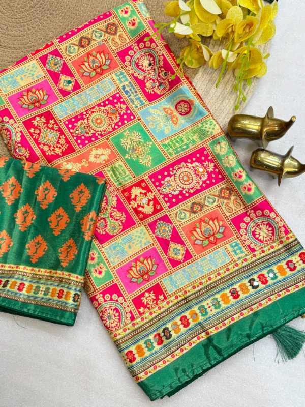 YNF Wholesale Chinon Designer Sarees  | Surat Manufacturer