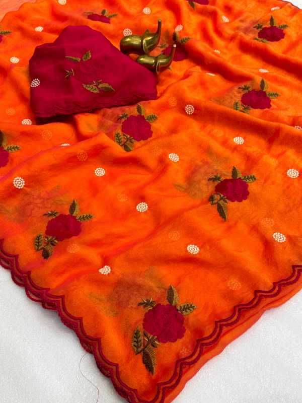 YNF Wholesale Dull Moss Designer Sarees KESH187 GOLD | Surat Manufacturer