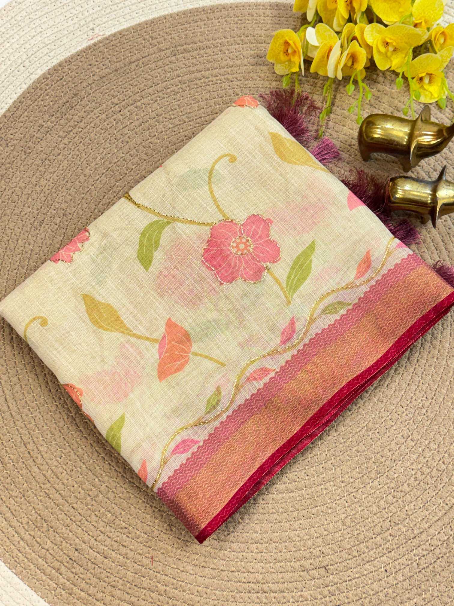 YNF Wholesale Linen Designer Sarees KESH187 Hetal | Surat Manufacturer