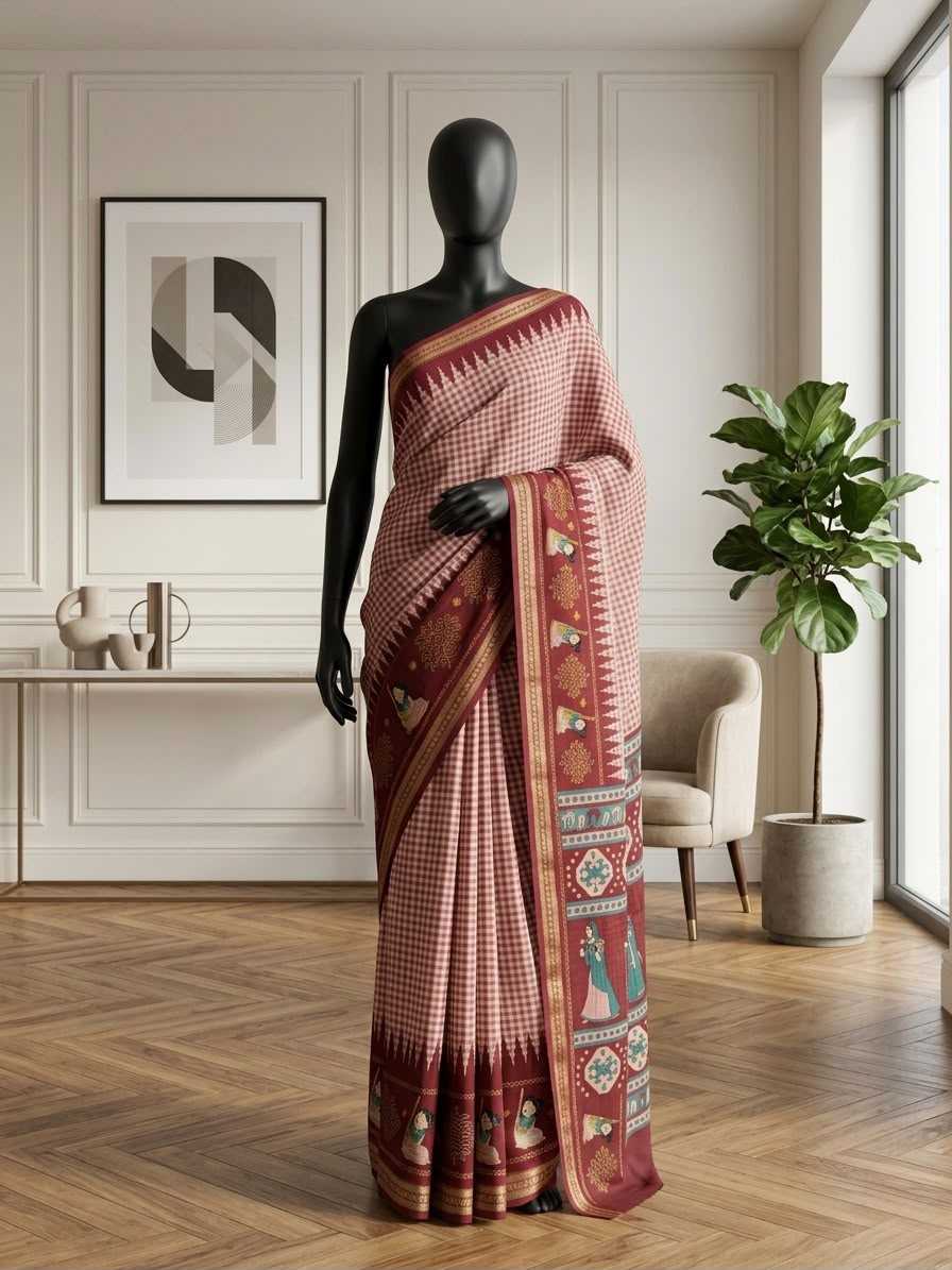 YNF Wholesale Heavy Silk Printed Silk Saree  | Surat Manufacturer