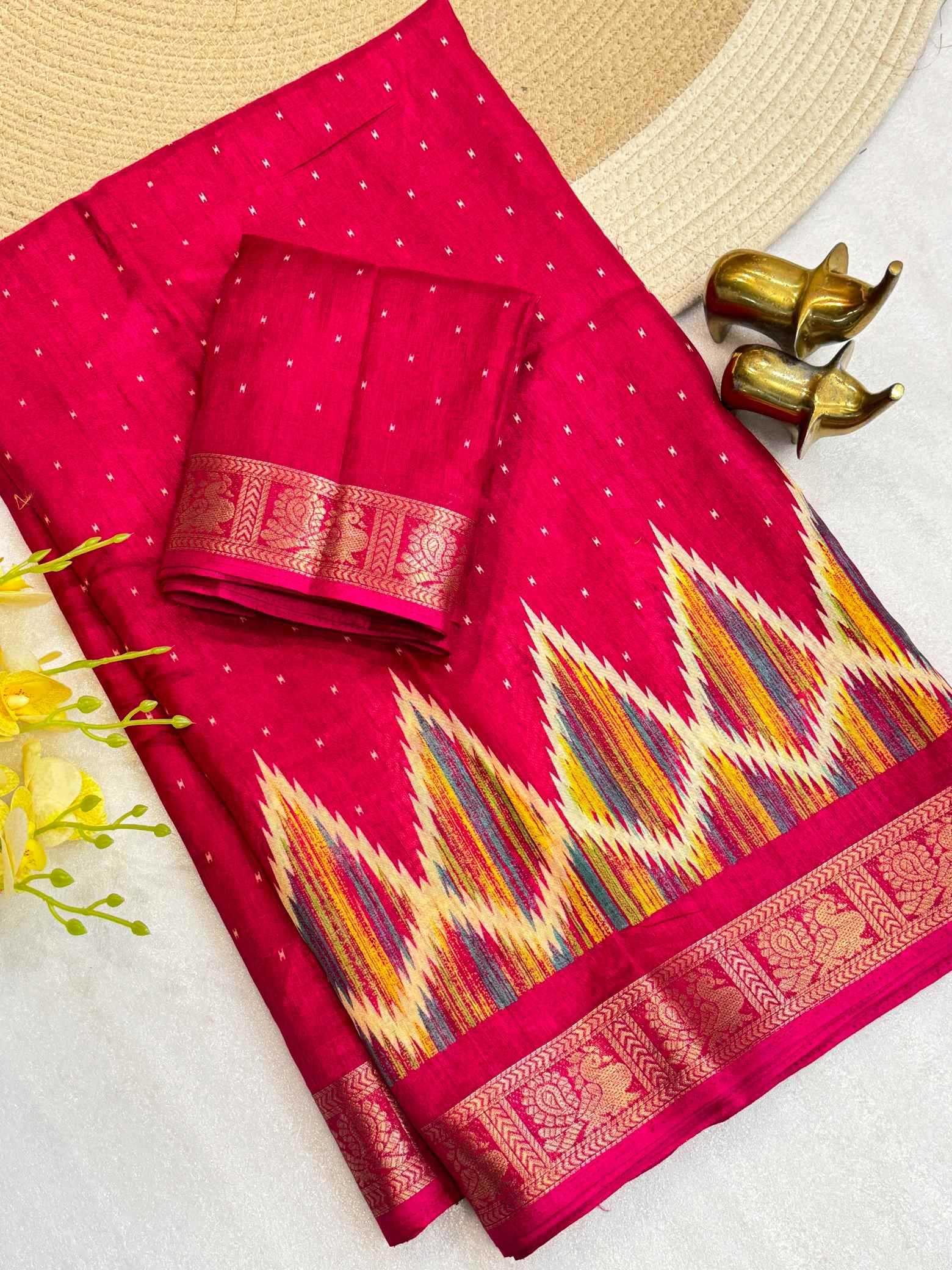 YNF Wholesale Tussar Silk Tussar Silk Sarees  | Surat Manufacturer