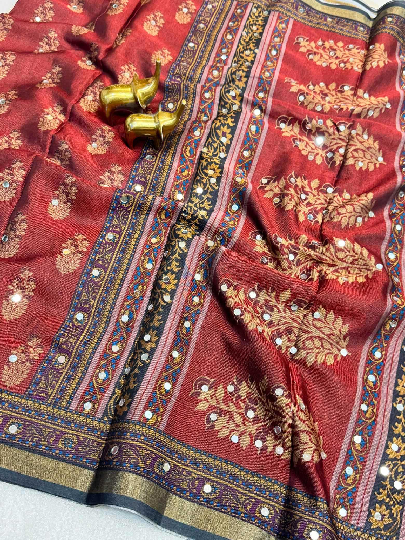 YNF Wholesale Silk Printed Silk Saree  | Surat Manufacturer