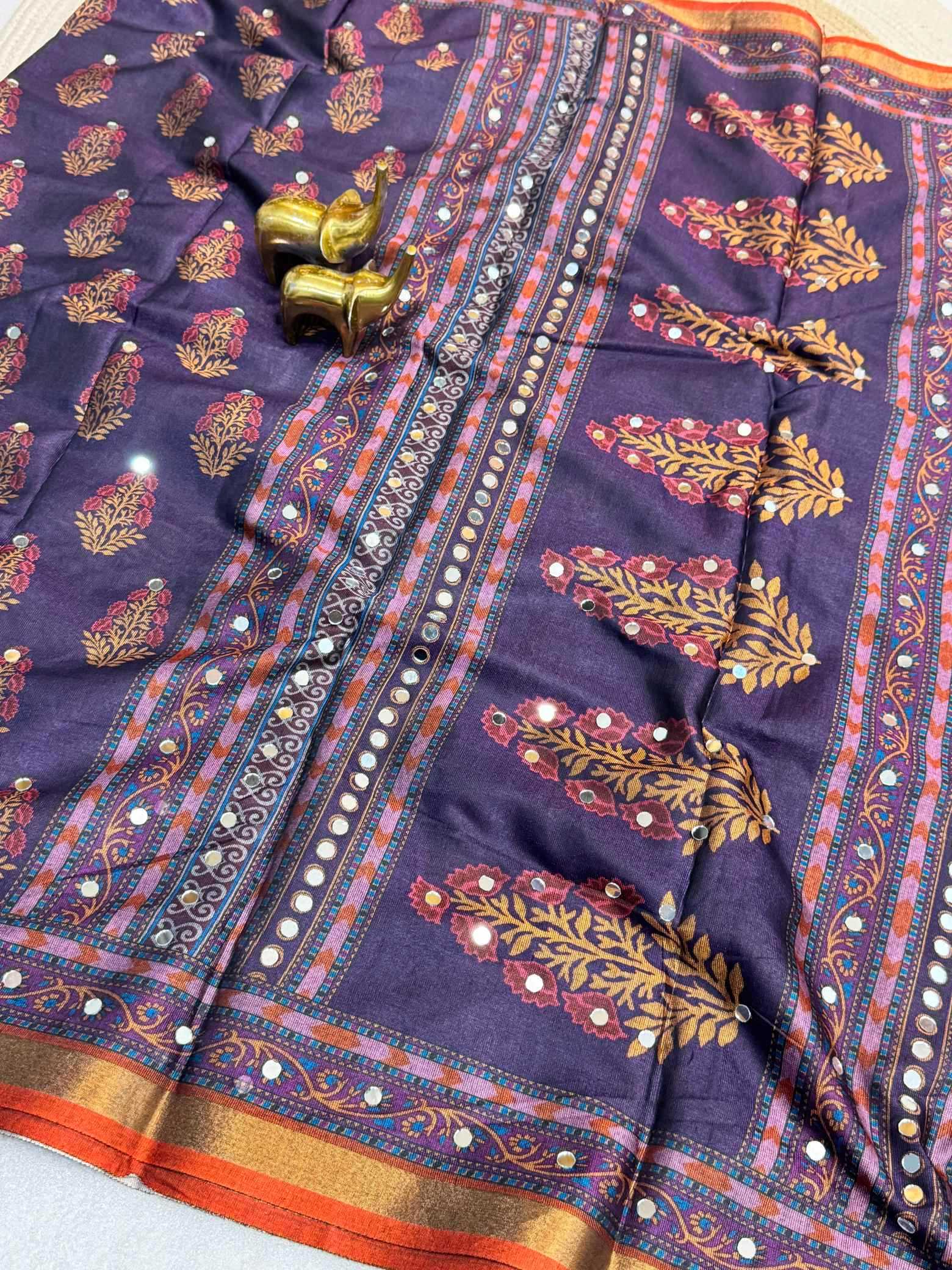 YNF Wholesale Silk Printed Silk Saree  | Surat Manufacturer