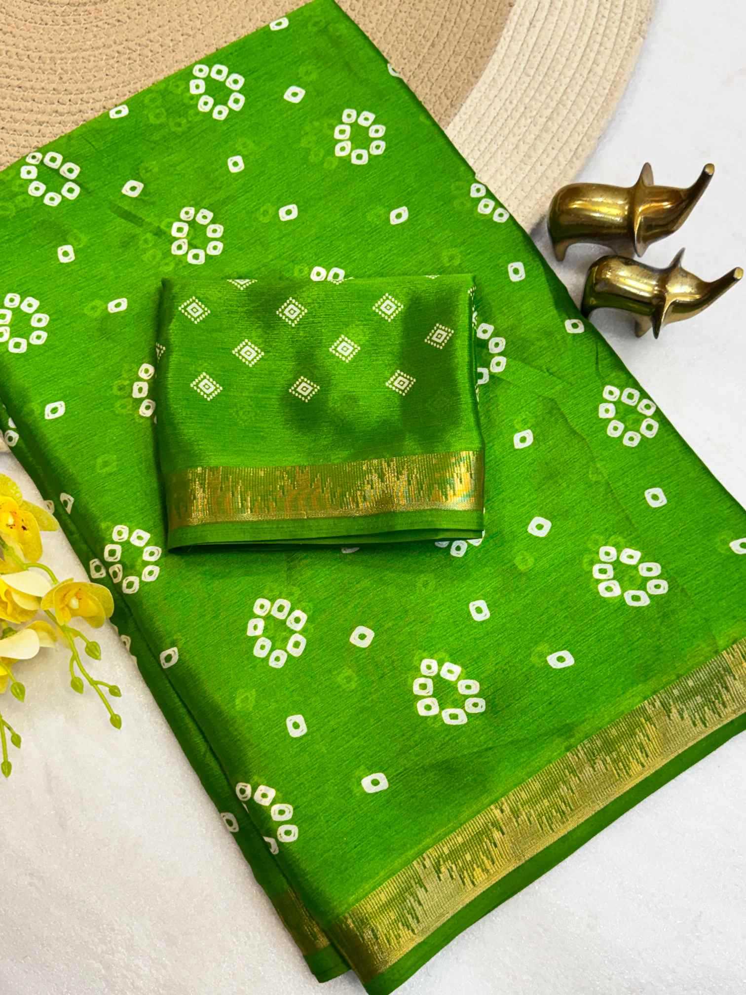 YNF Wholesale Chinon Silk Heavy Silk Sarees  | Surat Manufacturer