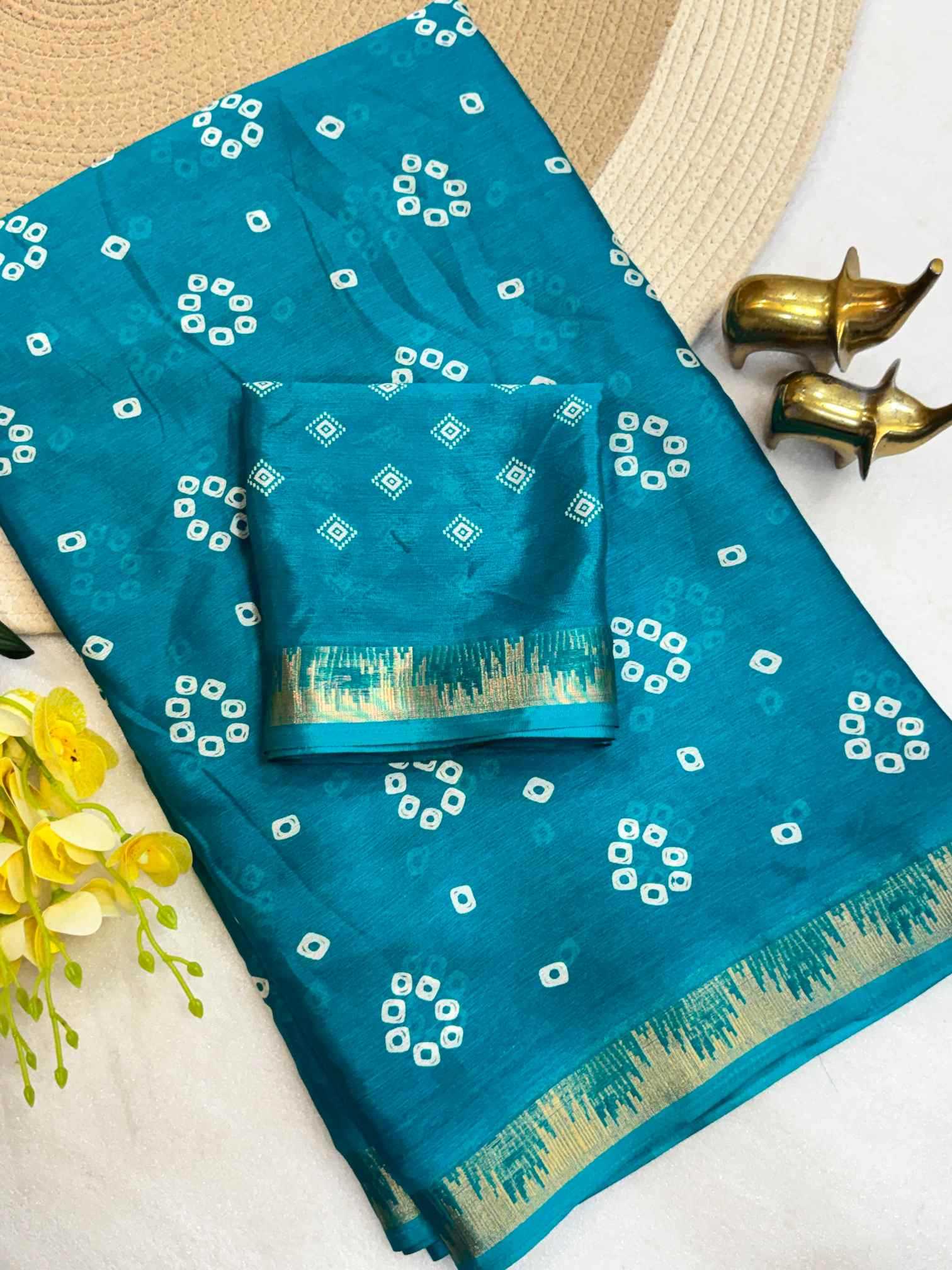 YNF Wholesale Chinon Silk Heavy Silk Sarees  | Surat Manufacturer