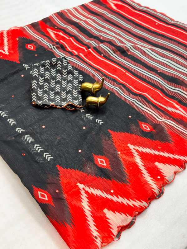 YNF Wholesale Cotton Printed Sarees  | Surat Manufacturer