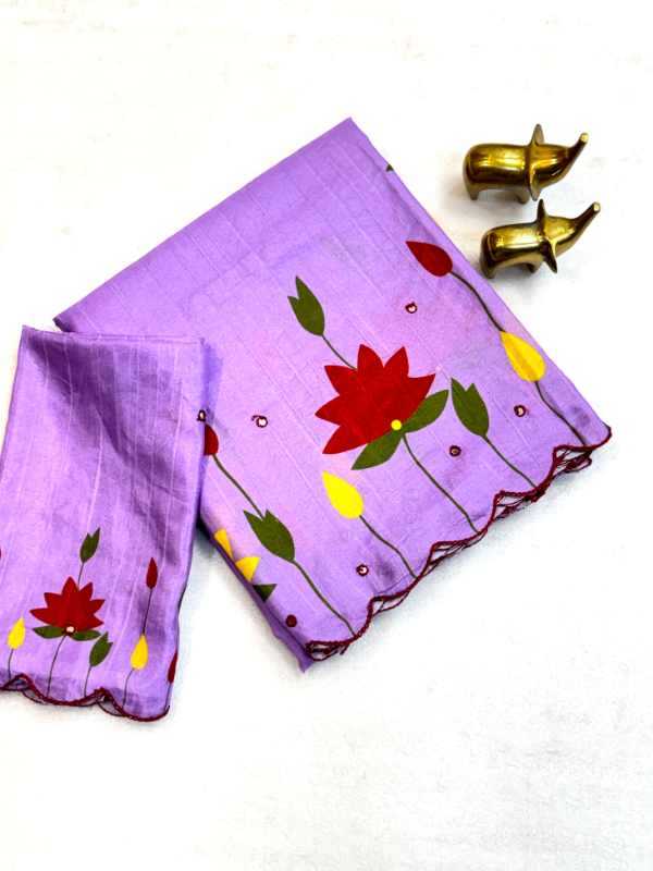 YNF Wholesale Tussar Silk Printed Sarees  | Surat Manufacturer