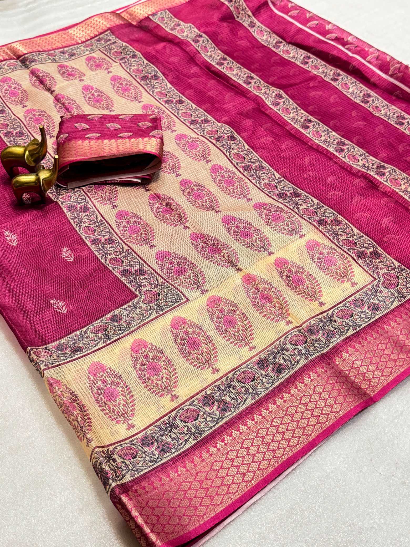 YNF Wholesale Soft Kota Designer Sarees KESH187 Mahi | Surat Manufacturer