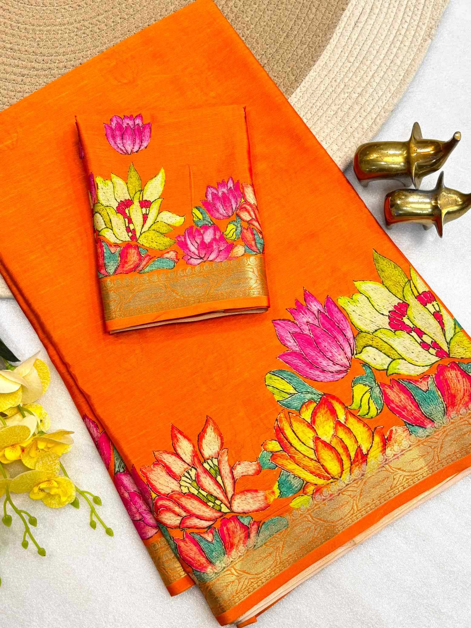 YNF Wholesale Chinon Silk Traditional Silk Sarees  | Surat Manufacturer