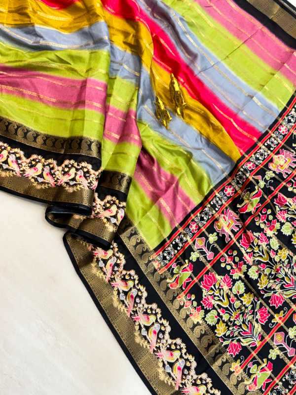 YNF Wholesale Jacquard Kalamkari Sarees  | Surat Manufacturer