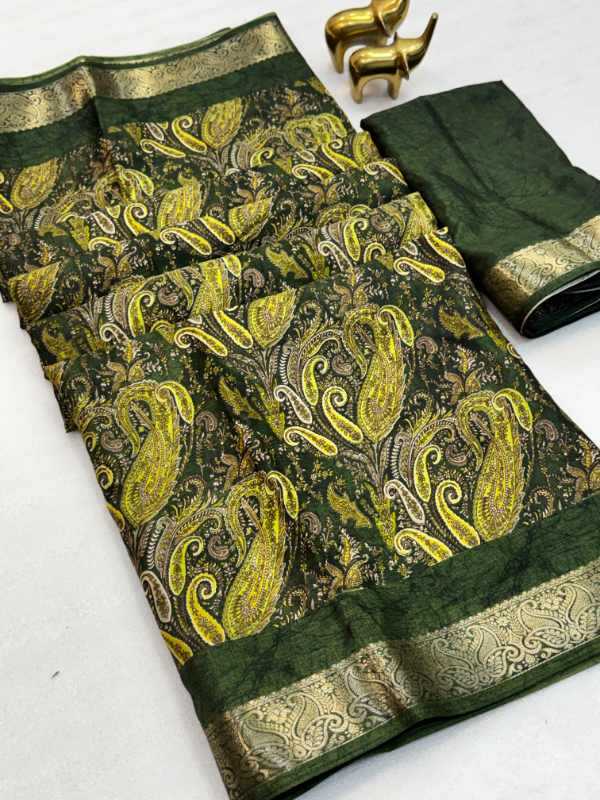 YNF Wholesale Silk Printed Sarees  | Surat Manufacturer