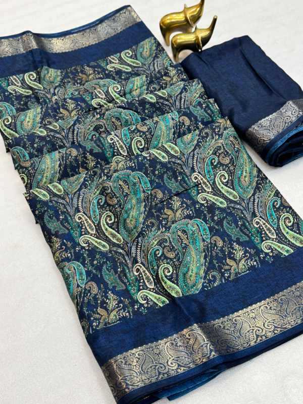 YNF Wholesale Silk Printed Sarees  | Surat Manufacturer