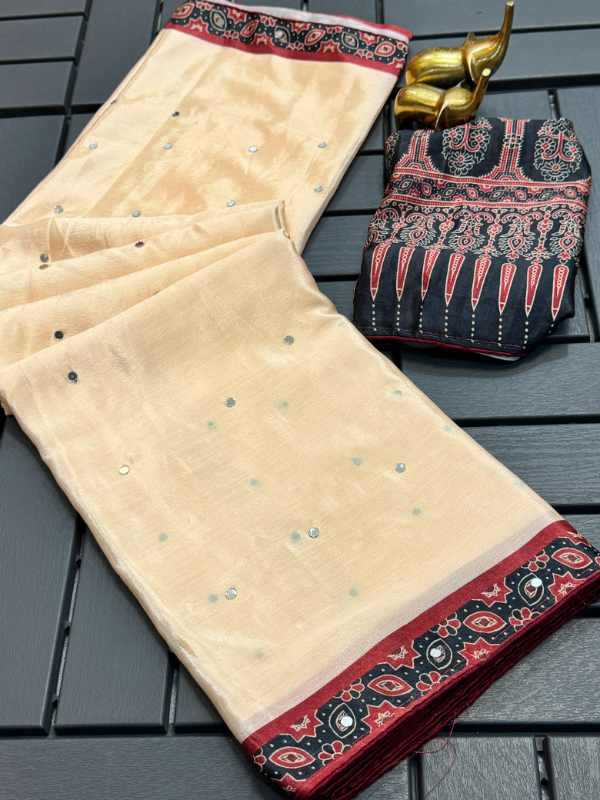 YNF Wholesale Chinon Designer Sarees  | Surat Manufacturer