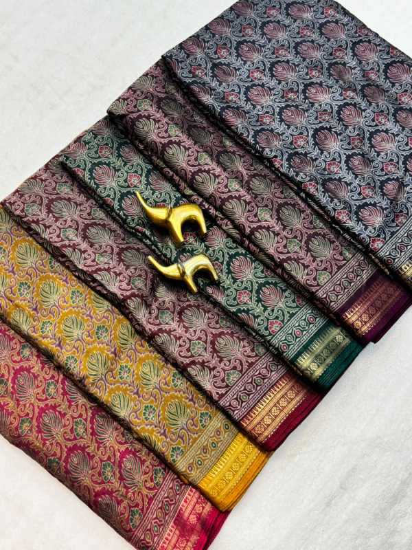 YNF Wholesale Cotton Printed Sarees  | Surat Manufacturer