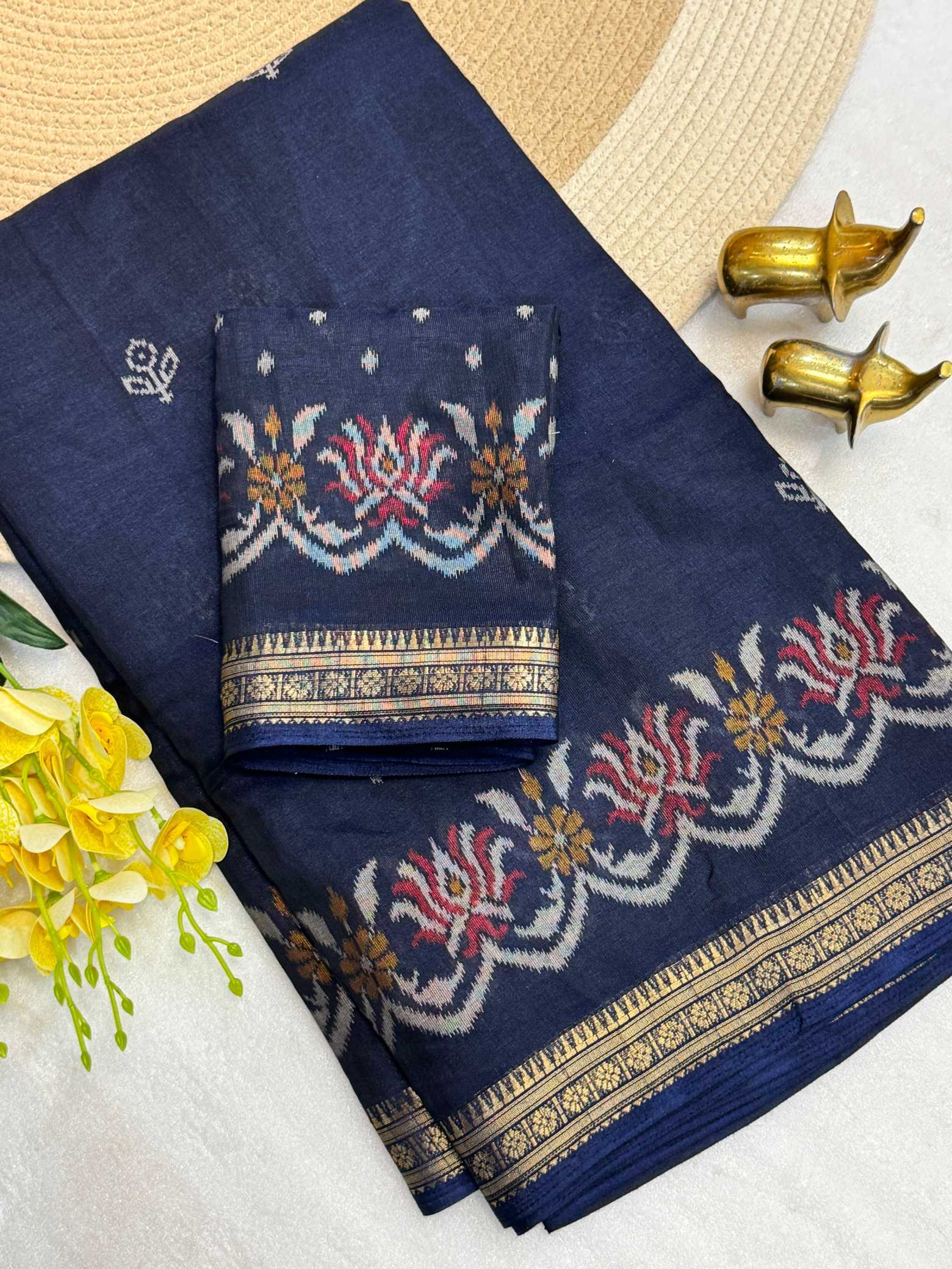 YNF Wholesale Cotton Printed Sarees KESH187 Radha-2 | Surat Manufacturer