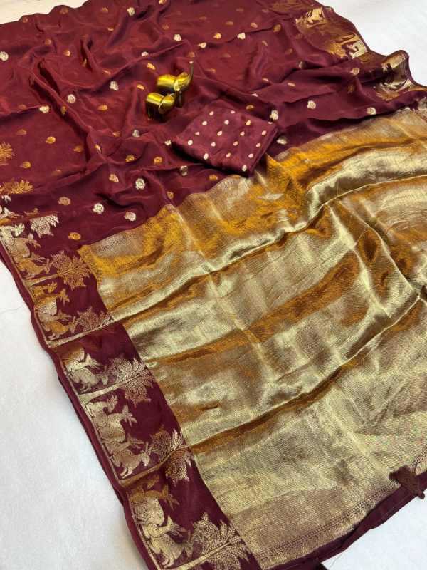 YNF Wholesale Viscose Designer Sarees  | Surat Manufacturer