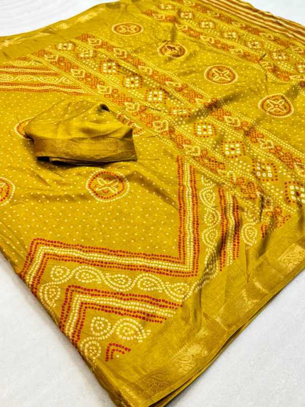 YNF Wholesale Silk Printed Sarees  | Surat Manufacturer