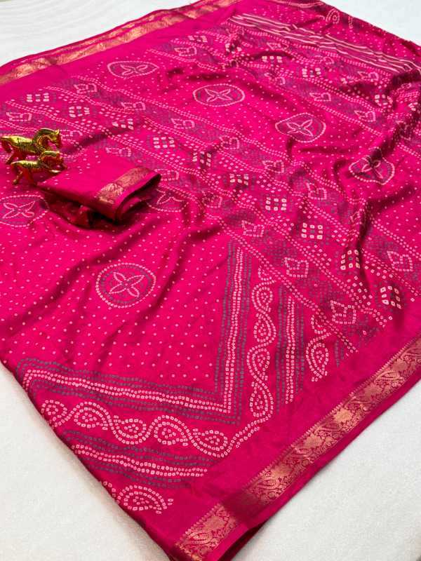 YNF Wholesale Silk Printed Sarees  | Surat Manufacturer