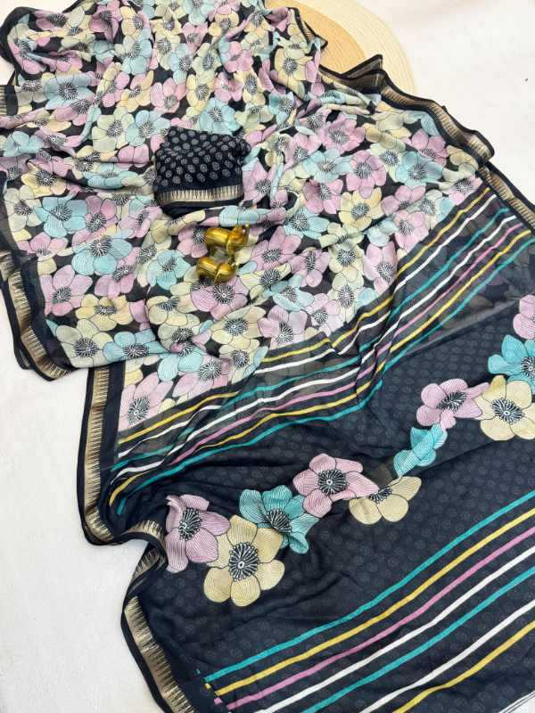 YNF Wholesale Dull Moss Designer Sarees  | Surat Manufacturer