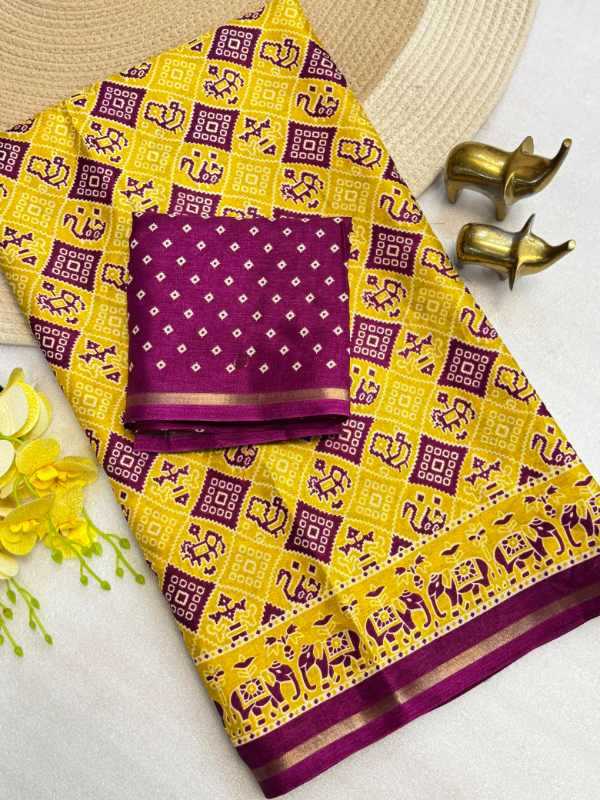 YNF Wholesale Patola Silk Designer Sarees  | Surat Manufacturer