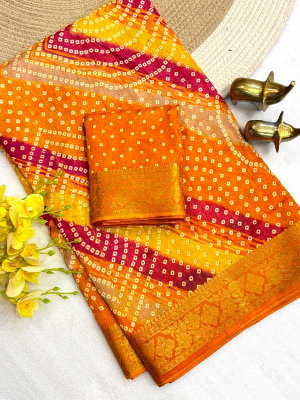 YNF Wholesale Dola Silk Printed Sarees  | Surat Manufacturer