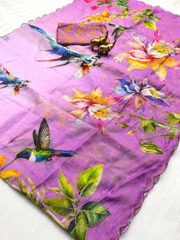 YNF Wholesale Chanderi Cotton Printed Sarees  | Surat Manufacturer