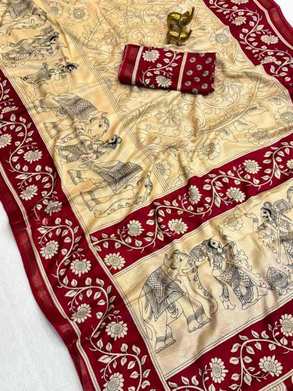 YNF Wholesale Cotton Printed Sarees KESH187 Vanika | Surat Manufacturer
