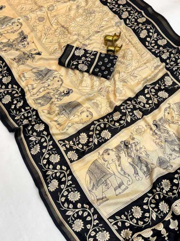 YNF Wholesale Cotton Printed Sarees KESH187 Vanika | Surat Manufacturer