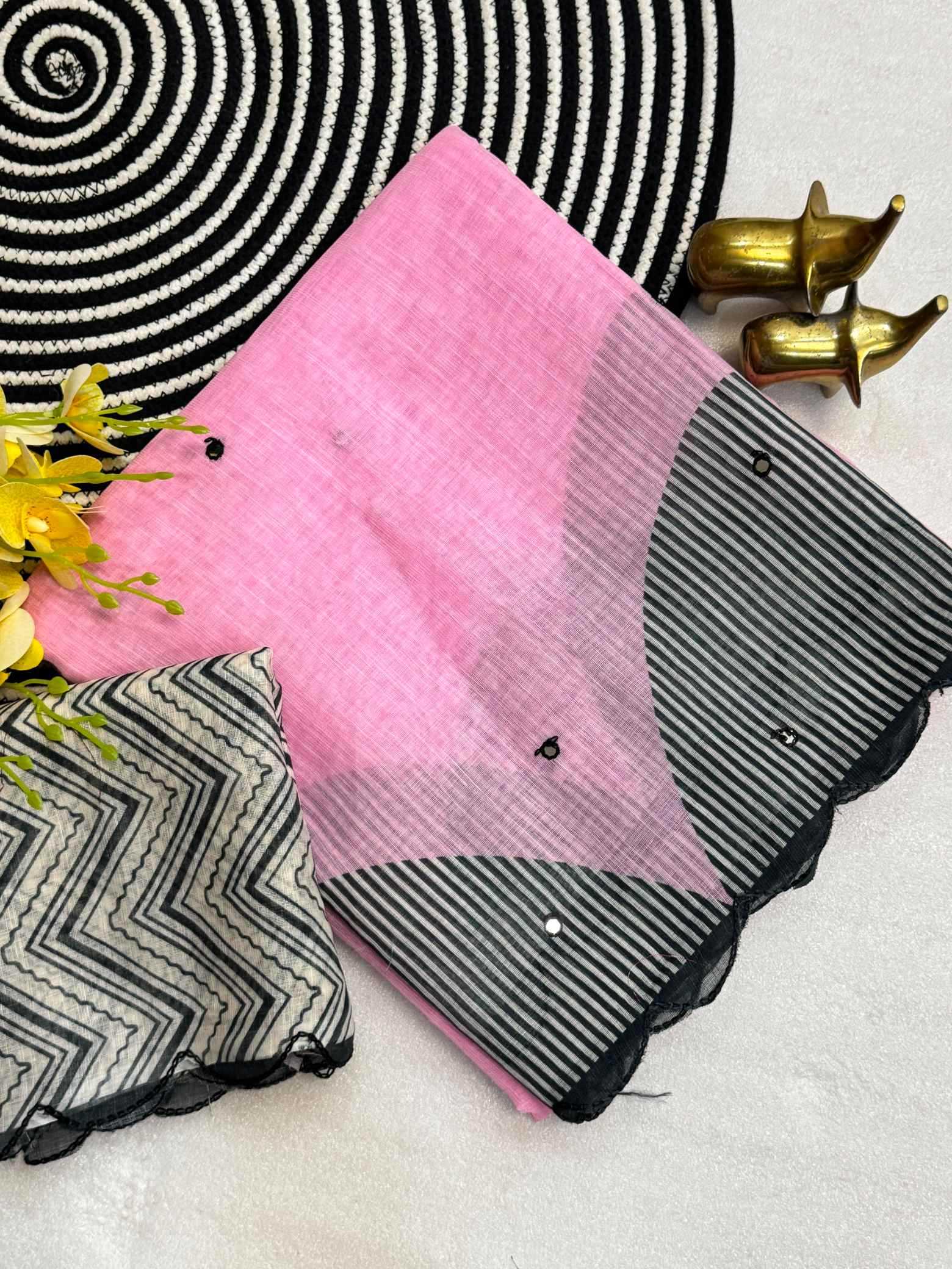 YNF Wholesale Cotton Printed Sarees  | Surat Manufacturer