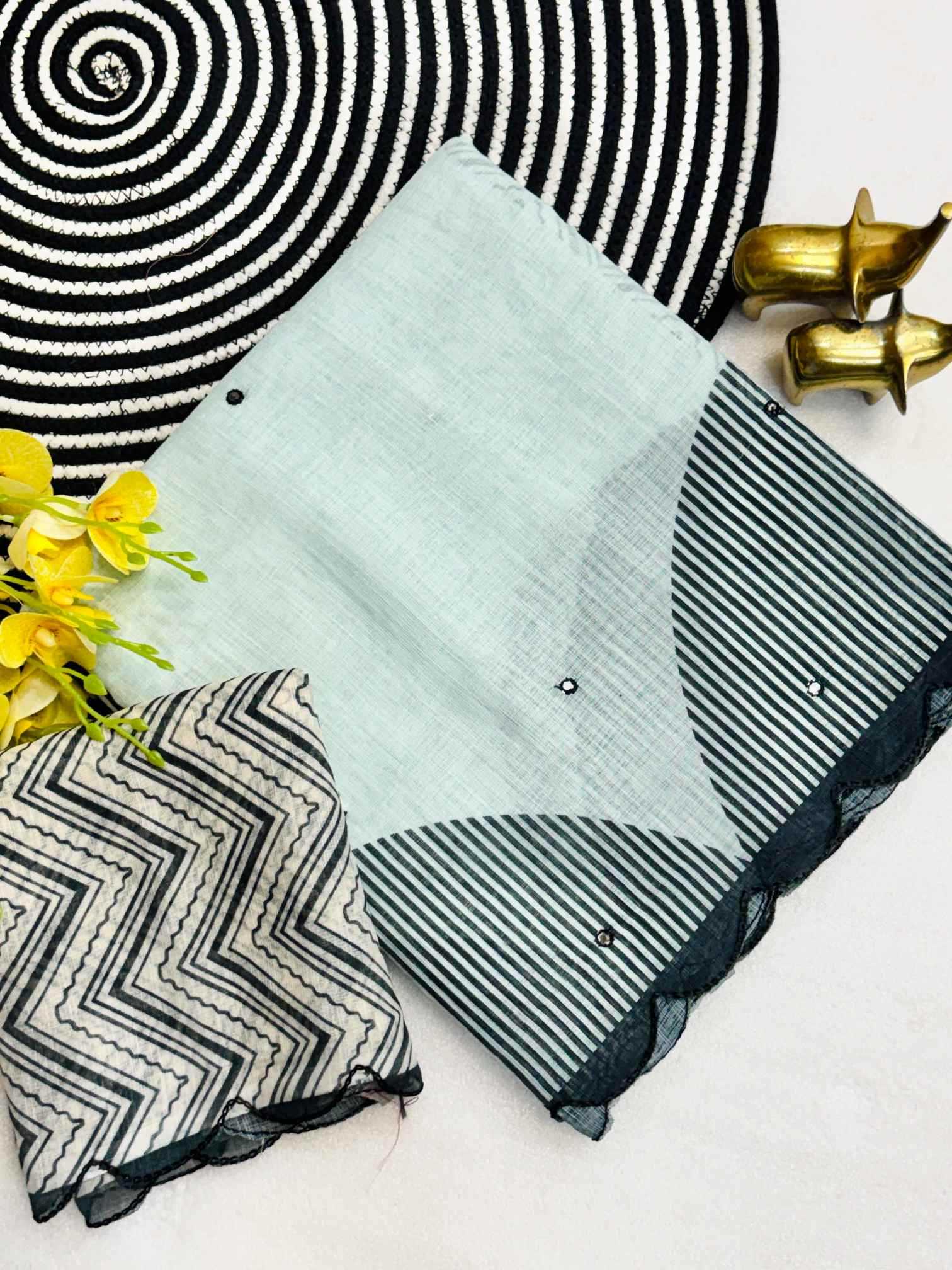 YNF Wholesale Cotton Printed Sarees  | Surat Manufacturer