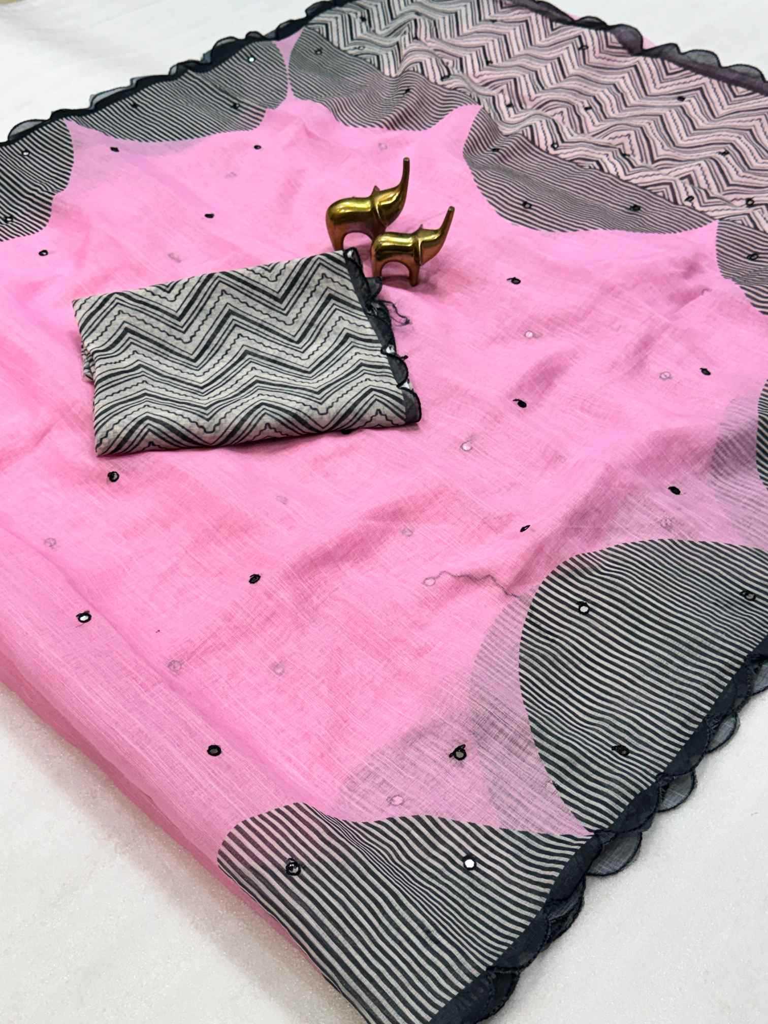 YNF Wholesale Cotton Printed Sarees  | Surat Manufacturer