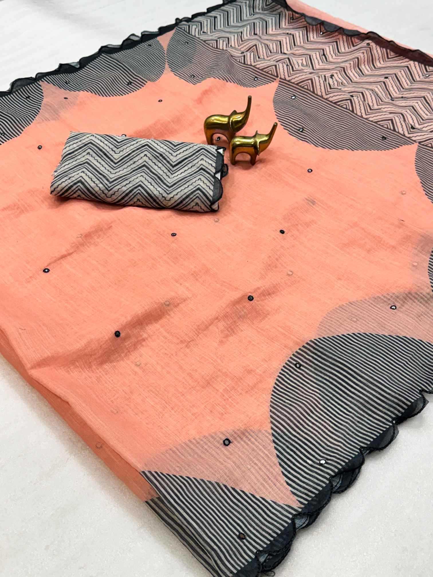 YNF Wholesale Cotton Printed Sarees  | Surat Manufacturer