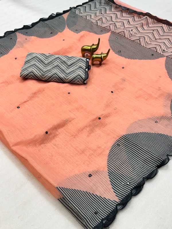 YNF Wholesale Linen Designer Sarees  | Surat Manufacturer