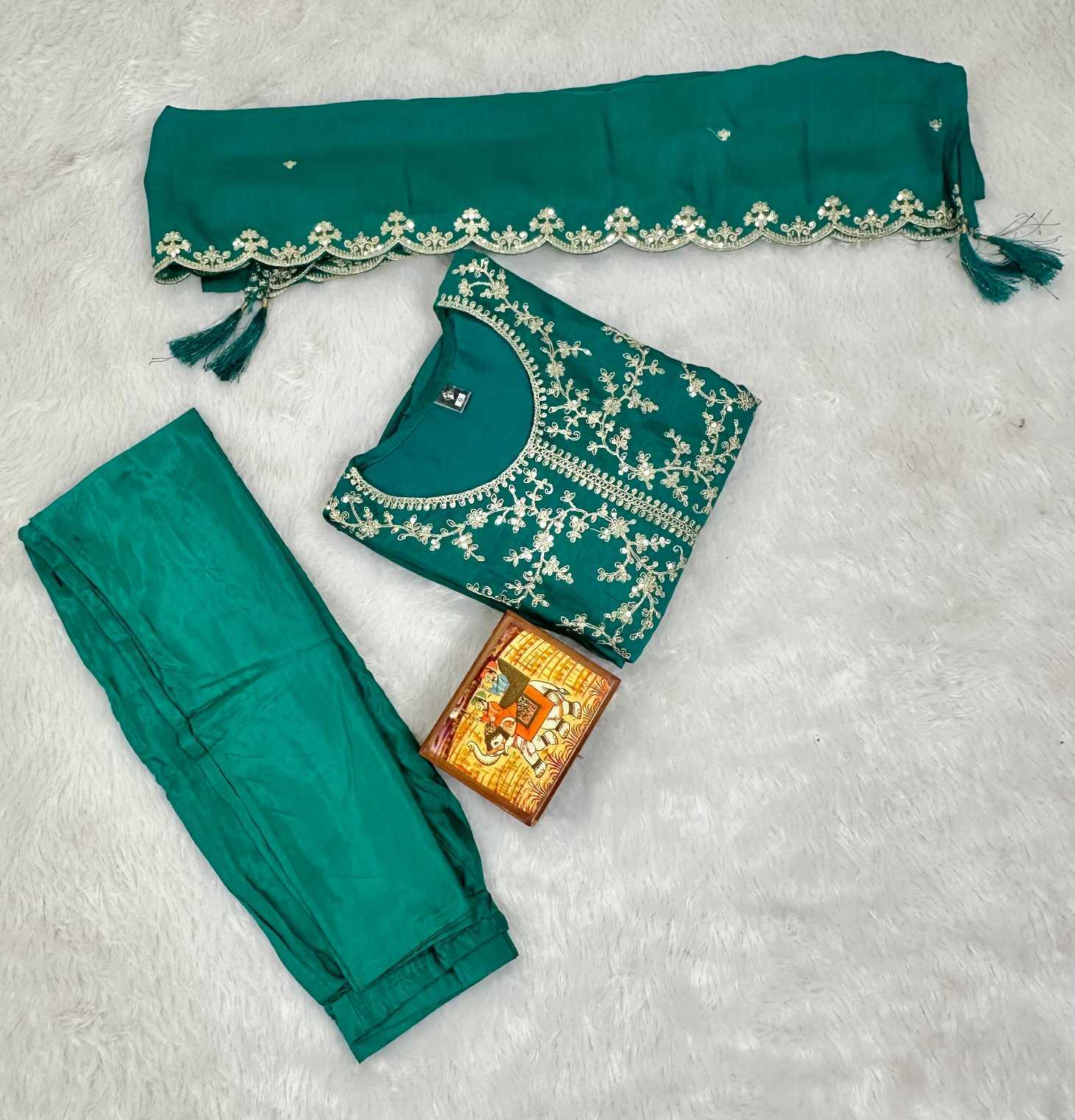 YNF Wholesale Vichitra Silk Party Wear Kurtis  | Surat Manufacturer